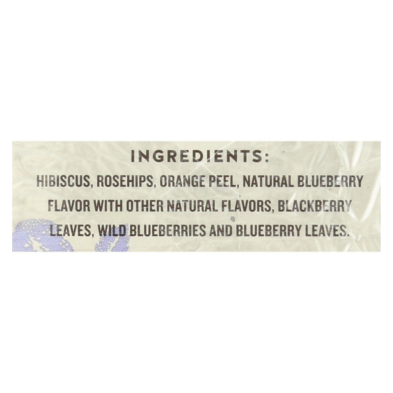 Celestial Seasonings Herbal Tea Caffeine Free True Blueberry - 20 Tea Bags - Case Of 6 - Orca Market