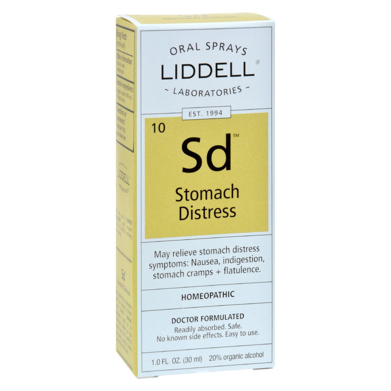 An image displaying Liddell Homeopathic Stomach Distress - 1 Fl Oz by Liddell Homeopathic
