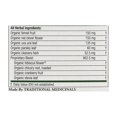 Traditional Medicinals Organic Weightless Cranberry Herbal Tea - 16 Tea Bags - Case Of 6 - Orca Market