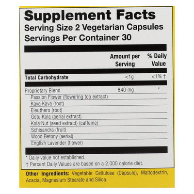 An image displaying Natural Balance Happy Camper - 60 Vegetarian Capsules by Natural Balance
