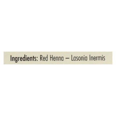 An image displaying Rainbow Research Henna Hair Color And Conditioner Persian Red - 4 Ounce by Rainbow Research