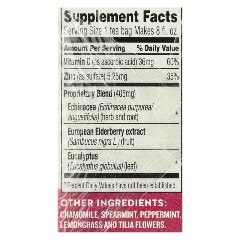 Celestial Seasonings Sleepytime Echinacea Complete Care Wellness Tea - 20 Tea Bags - Case Of 6 - Orca Market