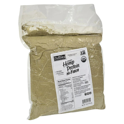 An image displaying Nutiva Organic Hemp Protein Hi-fiber - 3 Lbs by Nutiva