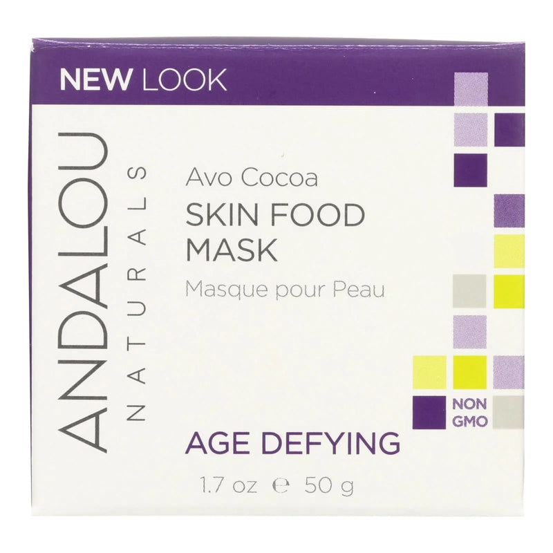 Andalou Naturals Skin Food Nourishing Mask Avo Cocoa - 1.7 Ounce