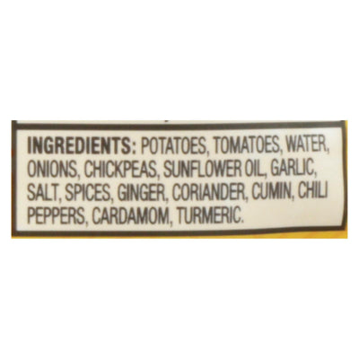 Tasty Bite Entree - Indian Cuisine - Bombay Potatoes - 10 Oz - Case Of 6 - Orca Market