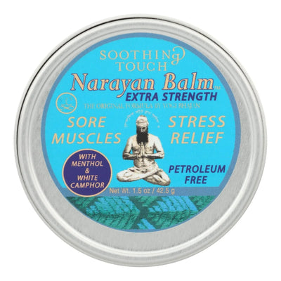 An image displaying Soothing Touch Narayan Balm - Extra Strength - Case Of 6 - 1.5 Oz by Soothing Touch