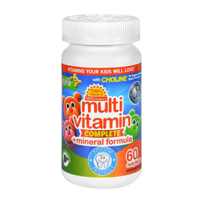 An image displaying Yum V's Multi Vitamin Plus Mineral Formula Jellies Yummy Grape - 60 Chewables by Yum V's