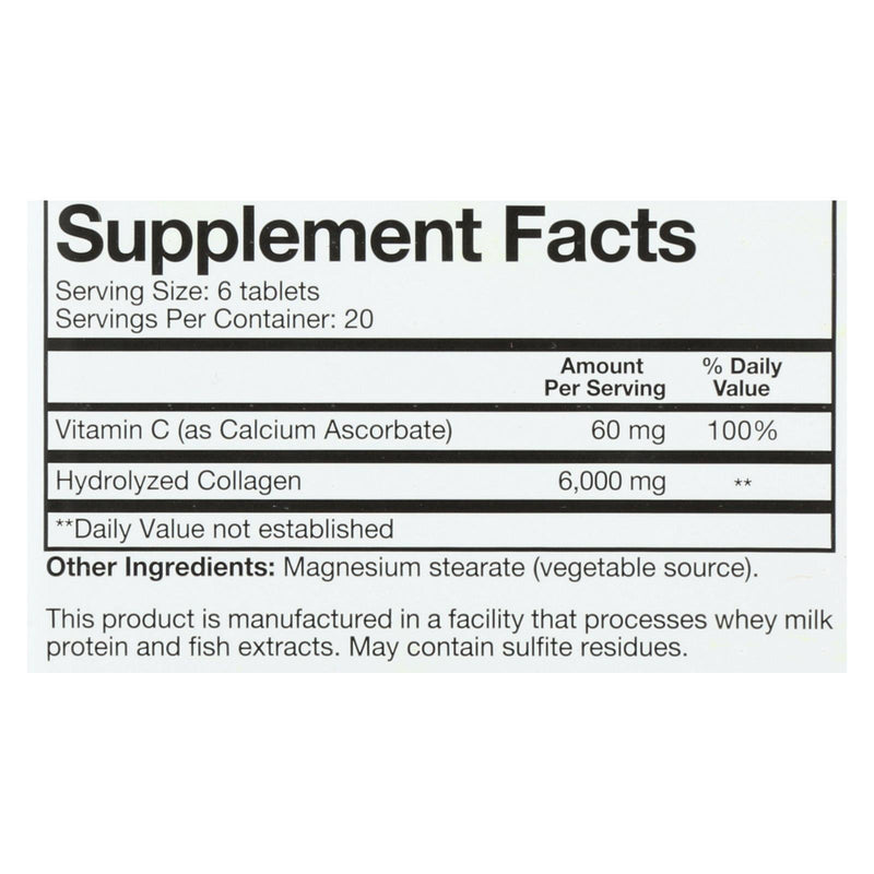 Youtheory Collagen - Type 1 And 3 - 120 Tablets - Orca Market