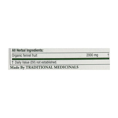 Traditional Medicinals Organic Herbal Tea - Fennel - Case Of 6 - 16 Bags - Orca Market
