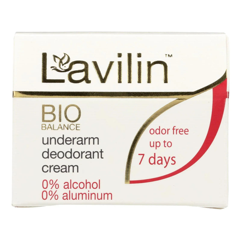 An image displaying Lavilin Deodorant - Bio Balance - Underarm - Cream - 2.1 Ounce by Lavilin