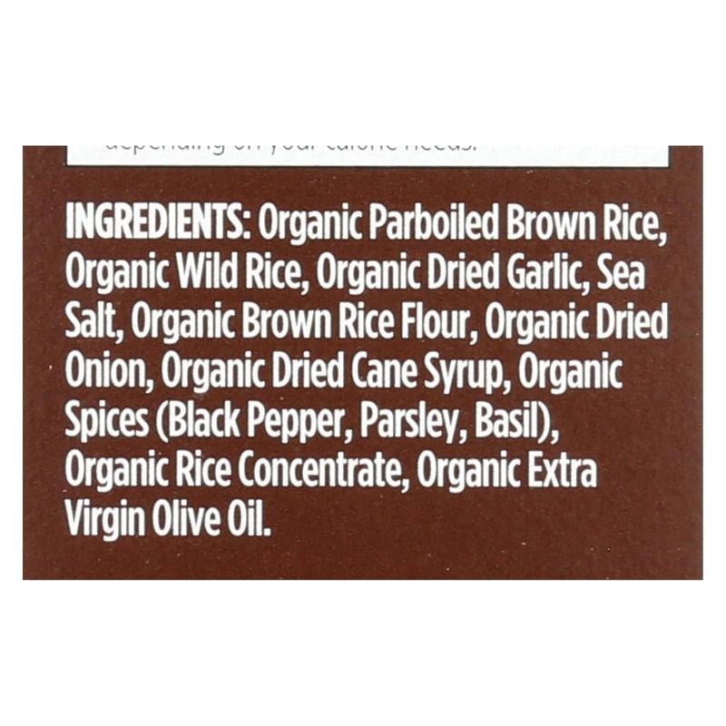 Lundberg Family Farms Whole Grain Rice And Wild Rice - Case Of 6 - 6 Oz. - Orca Market