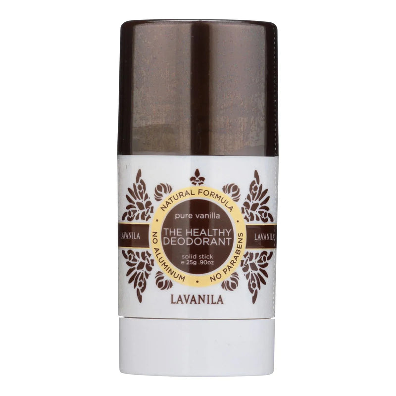 An image displaying Lavanila Laboratories The Healthy Deodorant - Pure Vanilla Mini - 1 Each - 0.9 Ounce by Lavanila Laboratories