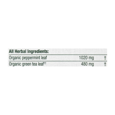 Traditional Medicinals Tea - Organic - Green Tea - Ppprmnt - 16 Count - 1 Case