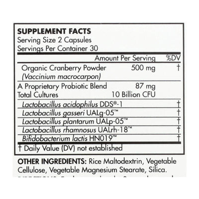 An image displaying Up4 Probiotics - Dds1 Womens - 60 Vegetarian Capsules by Up4 Probiotics