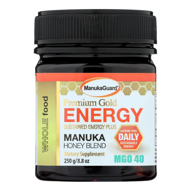 An image displaying Manukaguard Manuka Honey - Honey Dew Plus - 8.8 Ounce by Manukaguard