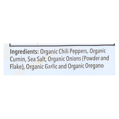An image displaying Riega Foods Seasoning - Organic - Taco - No. 4 - .9 Ounce - Case Of 8 by Riega Foods