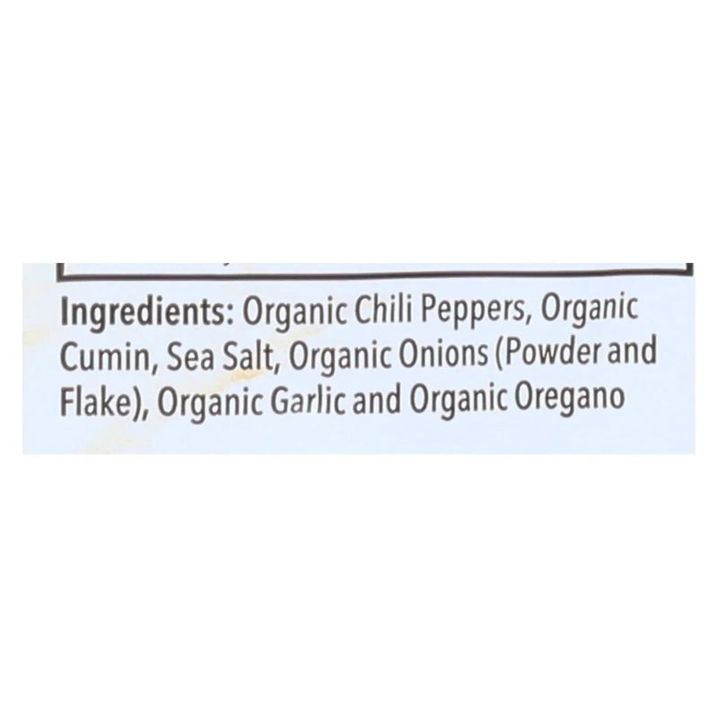 An image displaying Riega Foods Seasoning - Organic - Taco - No. 4 - .9 Ounce - Case Of 8 by Riega Foods