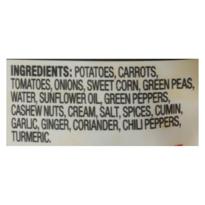 Tasty Bite Entree - Indian Cuisine - Vegetable Tikka Masala - 10 Oz - Case Of 6 - Orca Market