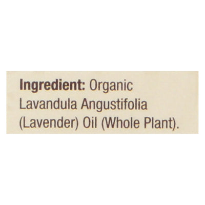 An image displaying Nature's Answer - Organic Essential Oil - Lavender - 0.5 Ounce by Nature's Answer