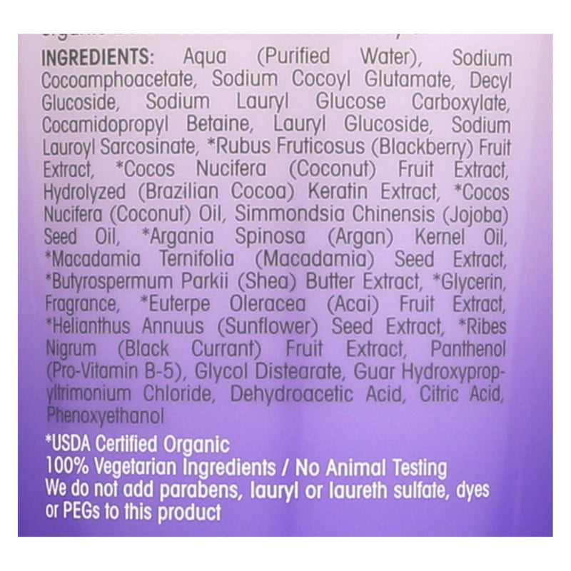 Giovanni Hair Care Products Shampoo - 2chic - Ultra Repair - Blackberry And Coconut Milk - 8.5 Oz - Orca Market