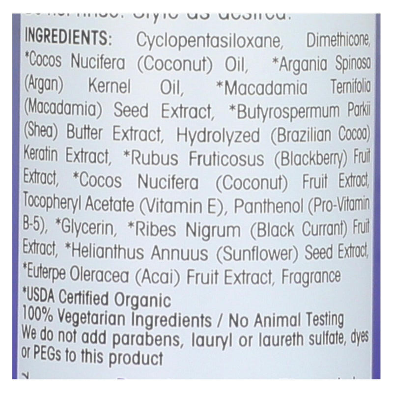 Giovanni Hair Care Products Hair Oil Serum - 2chic - Repairing Super Potion - Blackberry And Coconut Milk - 2.75 Oz - 1 Each - Orca Market