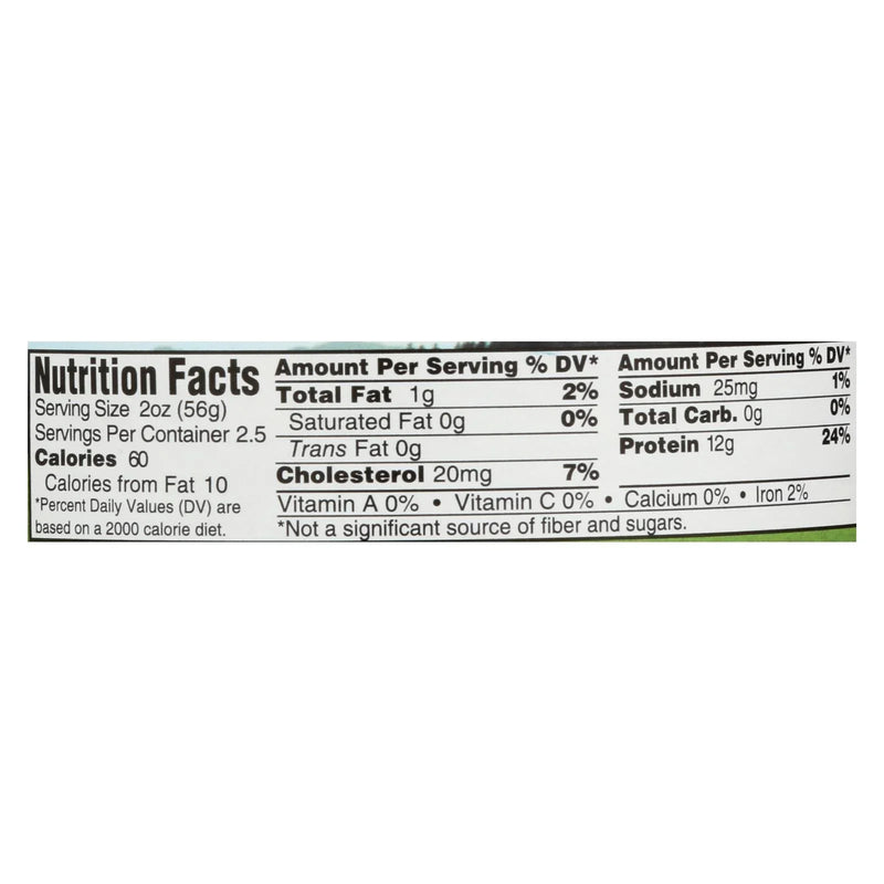 Wild Planet Organic Roasted Chicken Breast - No Salt Added - Case Of 12 - 5 Ounce.