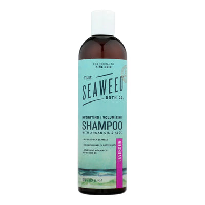 An image displaying The Seaweed Bath Co Shampoo - Volumizing - Lavender - 12 Ounce by The Seaweed Bath Co
