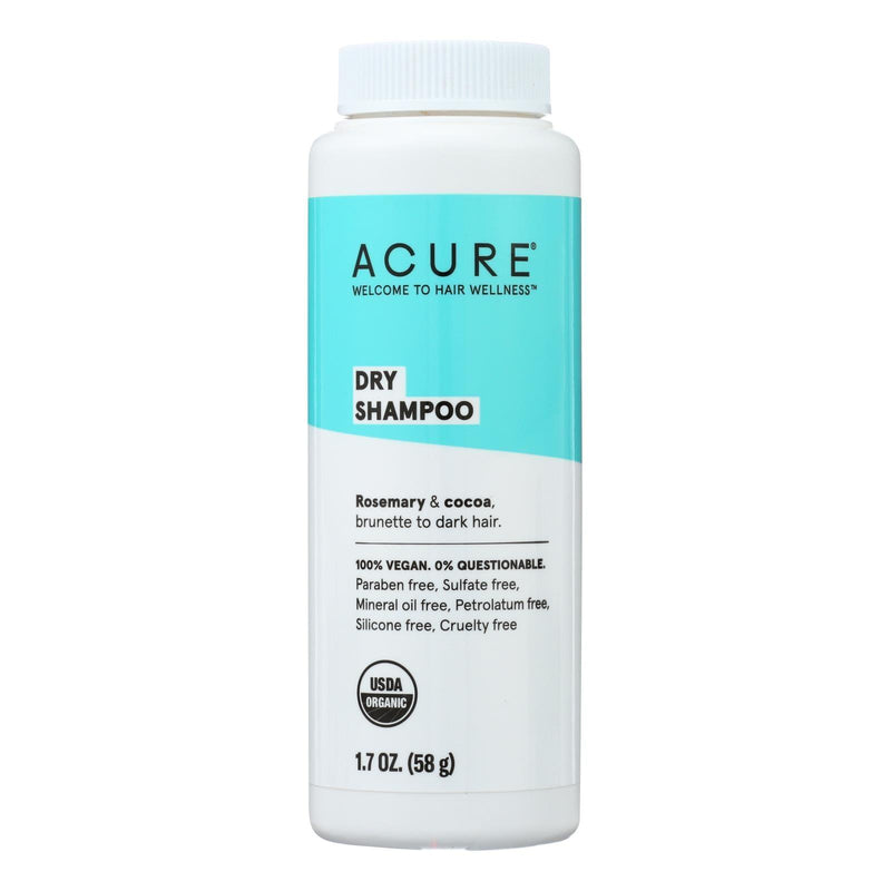 Acure - Shampoo - Organic - Dry - Brnt - Dark - 1.7 Ounce