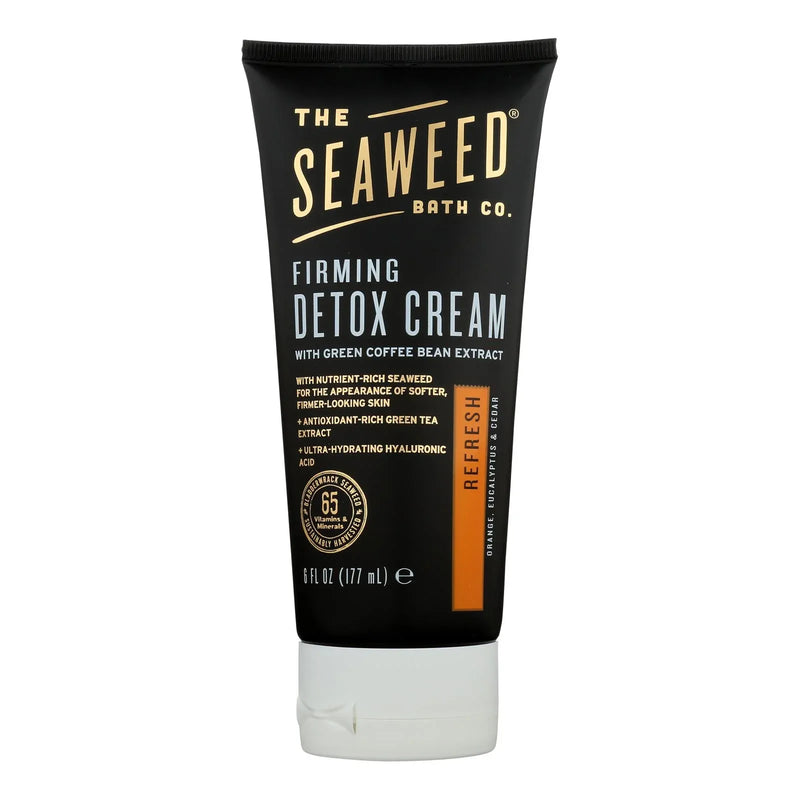 An image displaying The Seaweed Bath Co Cream - Detox - Firm - Refresh - 6 Fl Ounce by The Seaweed Bath Co