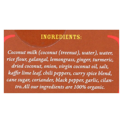 An image displaying Mike's Organic Curry Love - Organic Curry Simmer Sauce - Yellow Thai - Case Of 6 - 8.8 Ounce. by Mike's Organic Curry Love