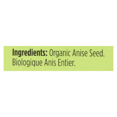 Spicely Organics - Organic Anise Whole - Case Of 6 - 0.3 Oz. - Orca Market