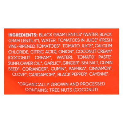 An image displaying Maya Kaimal - Organic Everyday Dal - Black Lentil Tomato Cumin - Case Of 6 -10 Ounce by Maya Kaimal