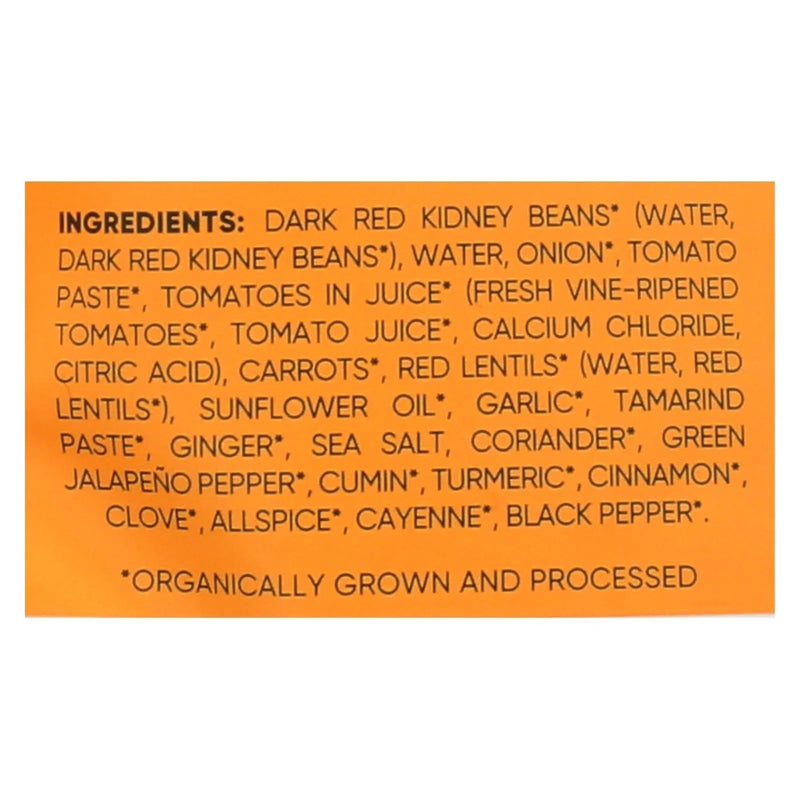 An image displaying Maya Kaimal - Organic Everyday Dal - Kidney Bean Carrot Tamarind - Case Of 6 -10 Ounce by Maya Kaimal