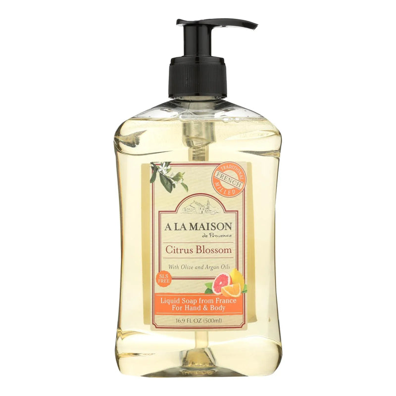 An image displaying A La Maison - Liquid Hand Soap - Citrus Blossom - 16.9 Fl Ounce. by A La Maison