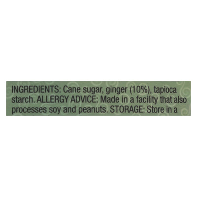 Ginger People - Gin Gins Chewy Ginger Candy - Original - Case Of 12 - 3 Oz. - Orca Market