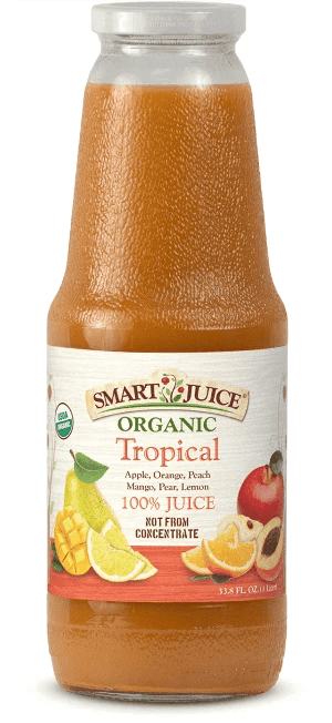 Smart Juice - Juice Organic Tropical - Case Of 6-33.8 Fz - Orca Market