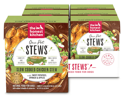 The Honest Kitchen - Dog Food Stew Slowcooked Chicken - Case Of 6-10.5 Oz - Orca Market
