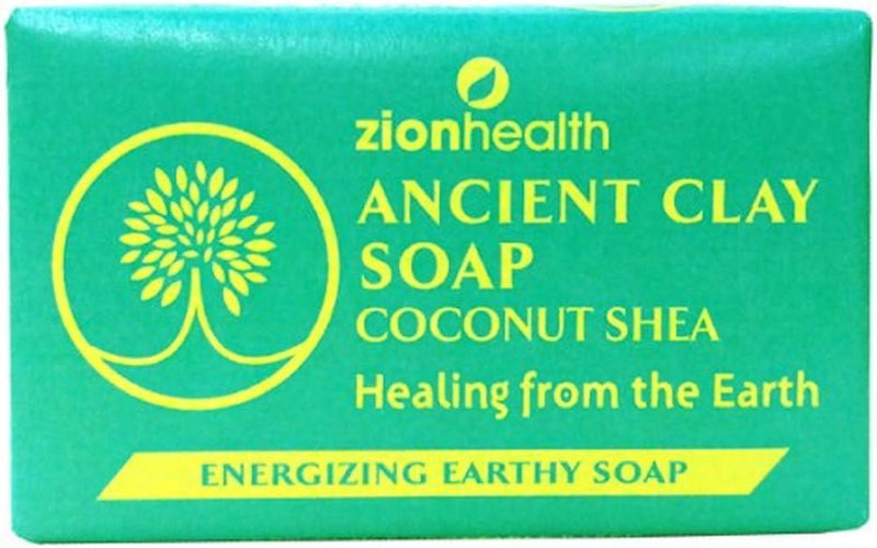 Zion Health - Ancient Clay Soap Coconut Shea - 1 Each - 6 Oz - Orca Market