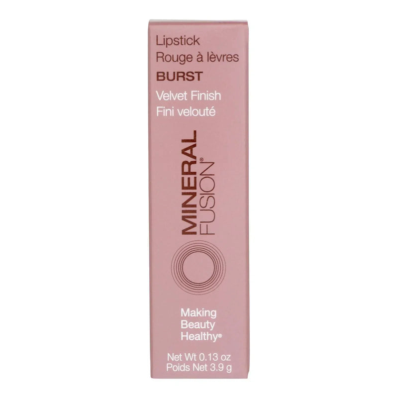 An image displaying Mineral Fusion - Mkup Lipstick Burst - 1 Each-.137 Ounce by Mineral Fusion