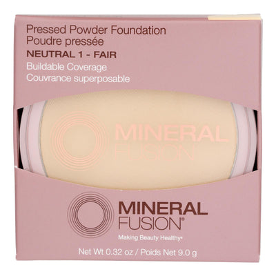 Mineral Fusion - Mkup Pressed Base Ntrl 1 - 1 Each-.32 Oz - Orca Market