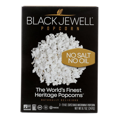 Black Jewell, Microwave Popcorn - Case Of 6 - 8.7 Oz - Orca Market