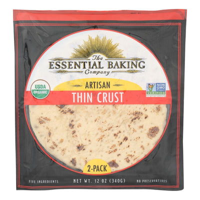 Essential Baking Company - Pizza Crust Thin Crst - Case Of 10 - 12 Oz - Orca Market