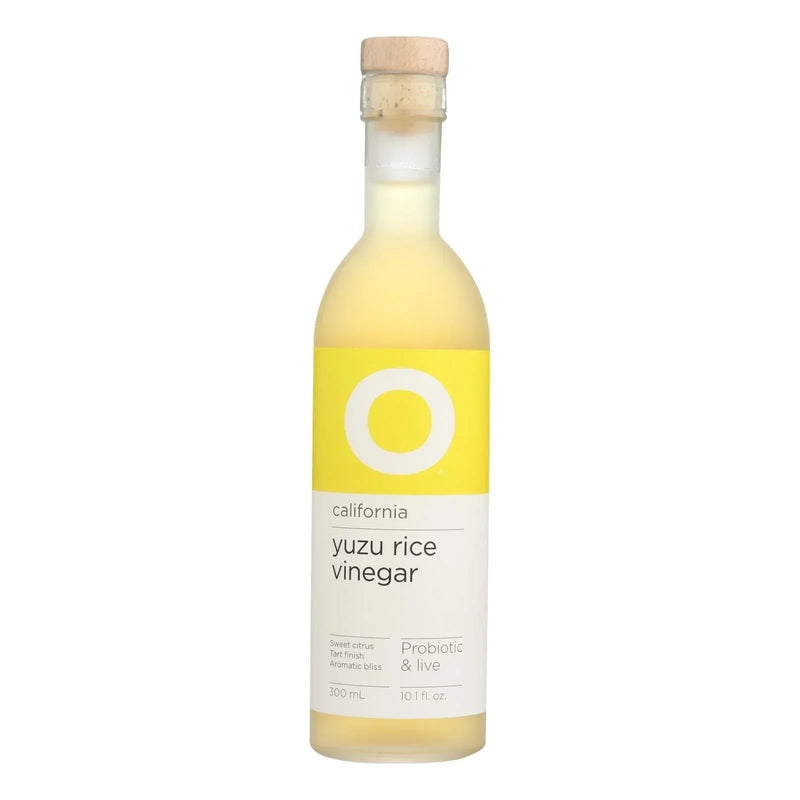 An image displaying O® California Yuzu Rice Vinegar - Case Of 6 - 10.1 Ounce by O Olive Oil