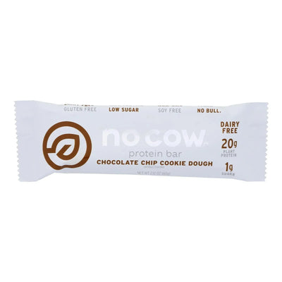 An image displaying No Cow Bar - Bar Cookie Dough - Case Of 12-2.12 Ounce by No Cow
