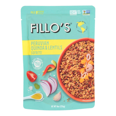 Fillo's - Lentils/quinoa Peruvian - Case Of 6-8 Oz - Orca Market