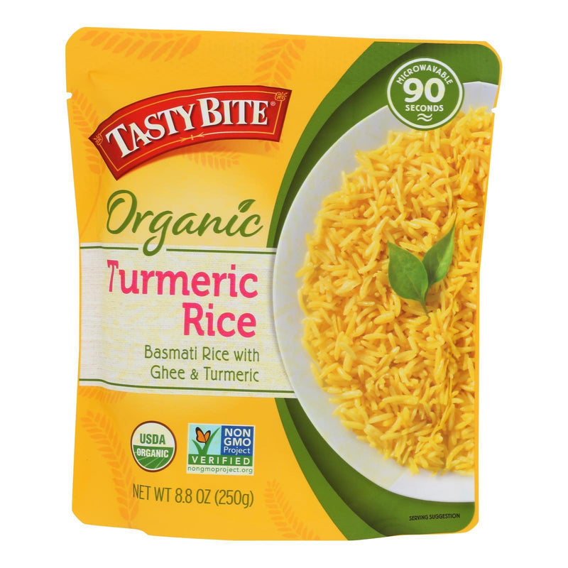 Tasty Bite - Rice Turmeric - Case Of 6-8.8 Oz - Orca Market