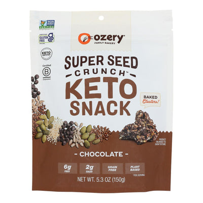 Ozery's Bakery - Spr Seed Crunch Chocolate - Case Of 6-5.3 Oz - Orca Market