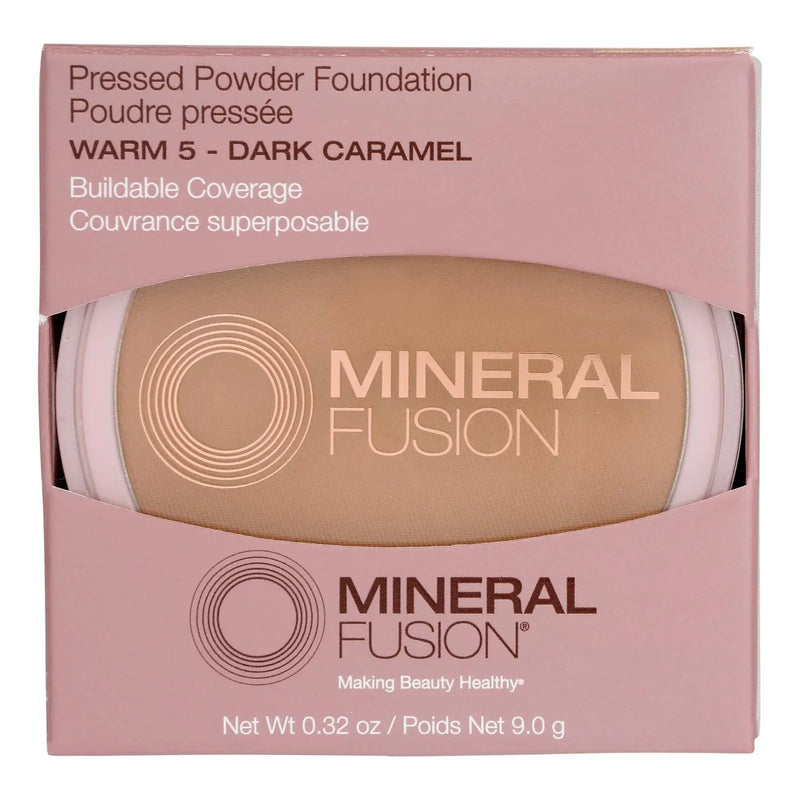 An image displaying Mineral Fusion - Mkup Pressed Base Warm 5 - 1 Each-.32 Ounce by Mineral Fusion