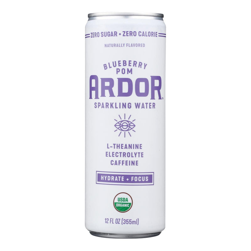Ardor Sparkling Water - Spk Water Blby Pom Enrg - Case Of 12-12 Fz - Orca Market
