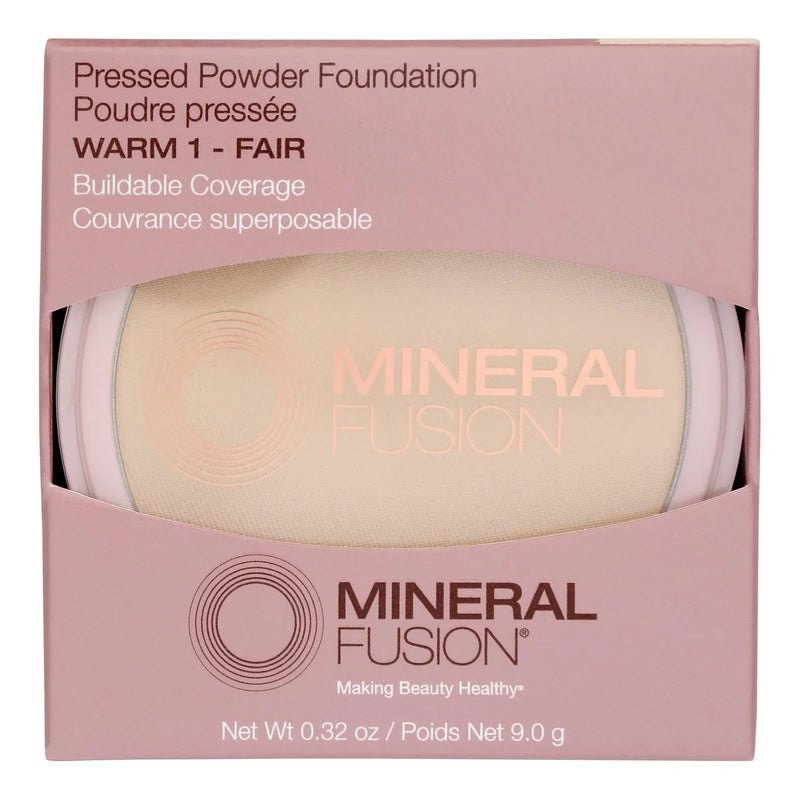 An image displaying Mineral Fusion - Mkup Pressed Base Warm 1 - 1 Each-.32 Ounce by Mineral Fusion